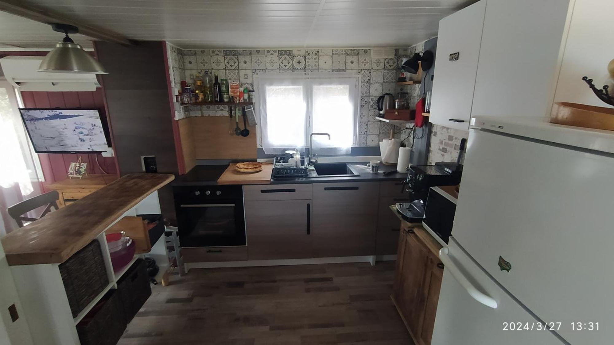 Chalet/Mobilhome Domaine Des Canebieres 勒穆伊 外观 照片